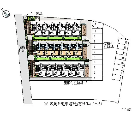 ★手数料０円★泉佐野市羽倉崎上町　月極駐車場（LP）